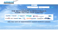 Desktop Screenshot of airnetsintl.com